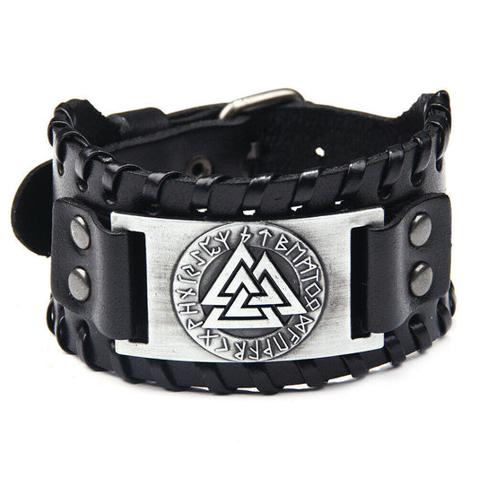 LEATHER BRACELET FOR VALKNUT