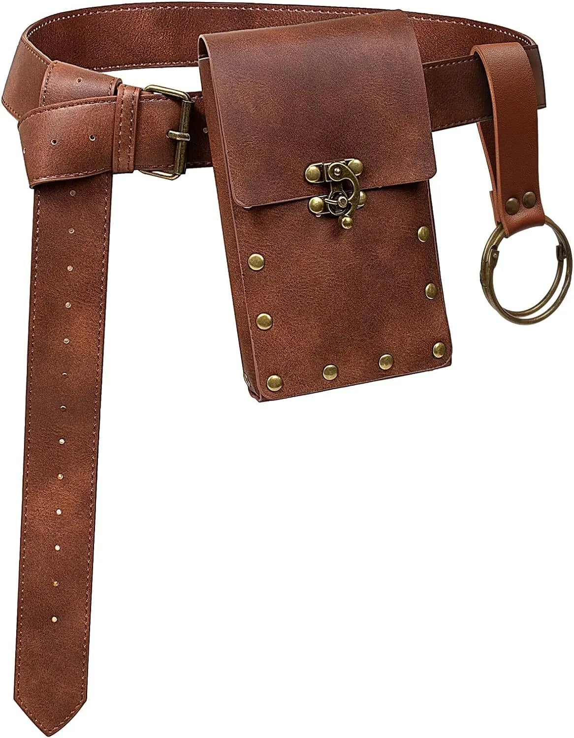 VIKING BELT SET - POUCHES &amp; HOLDERS FOR RUNES AND GEAR