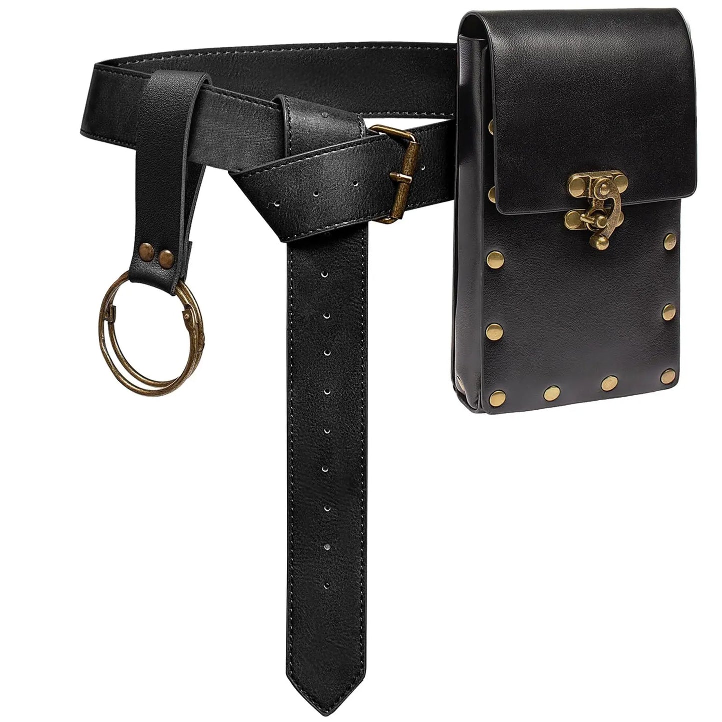 VIKING BELT SET - POUCHES &amp; HOLDERS FOR RUNES AND GEAR