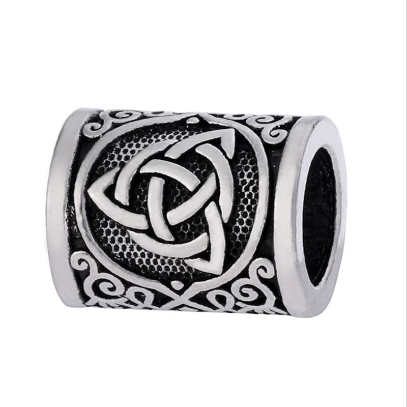 TRIQUETRA VIKING BEARD BEAD