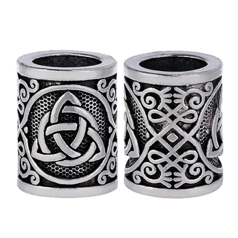 TRIQUETRA VIKING BEARD BEAD