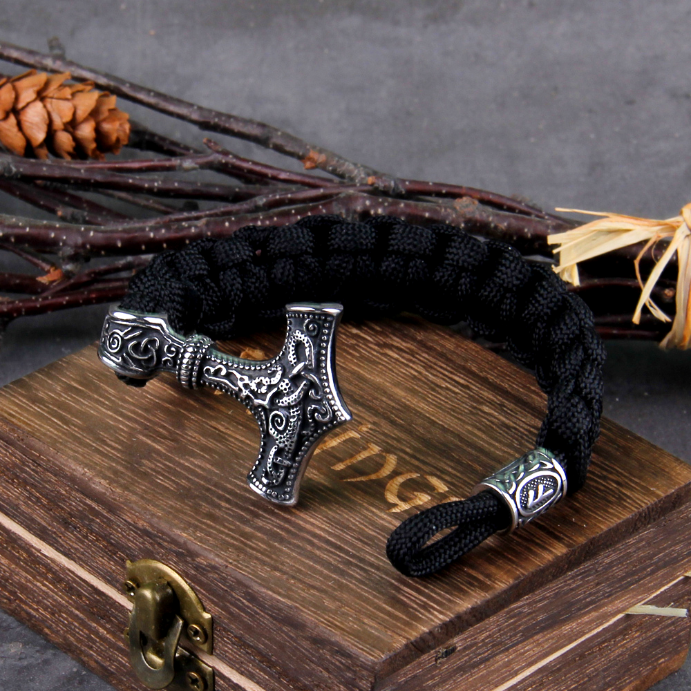 Wikinger Armband Thors Hammer