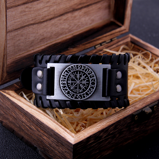 Wikinger Armband Vegvisir Symbol