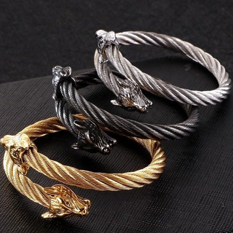 Wikinger Armband Wolfs Jarl