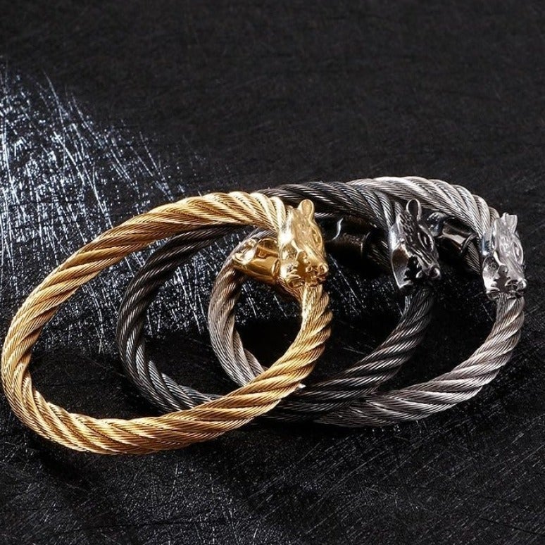 Wikinger Armband Wolfs Jarl