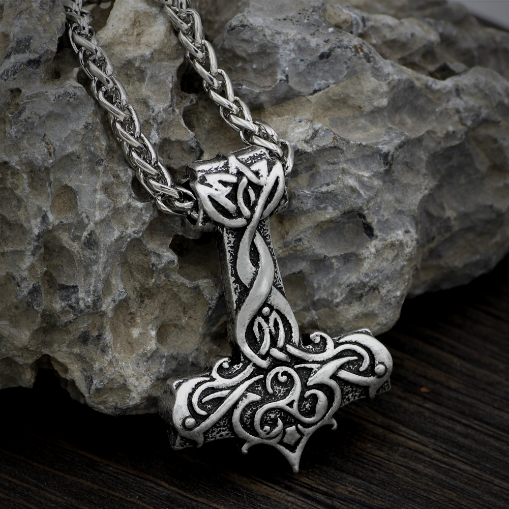 Thors Hammer Kette Triskelion