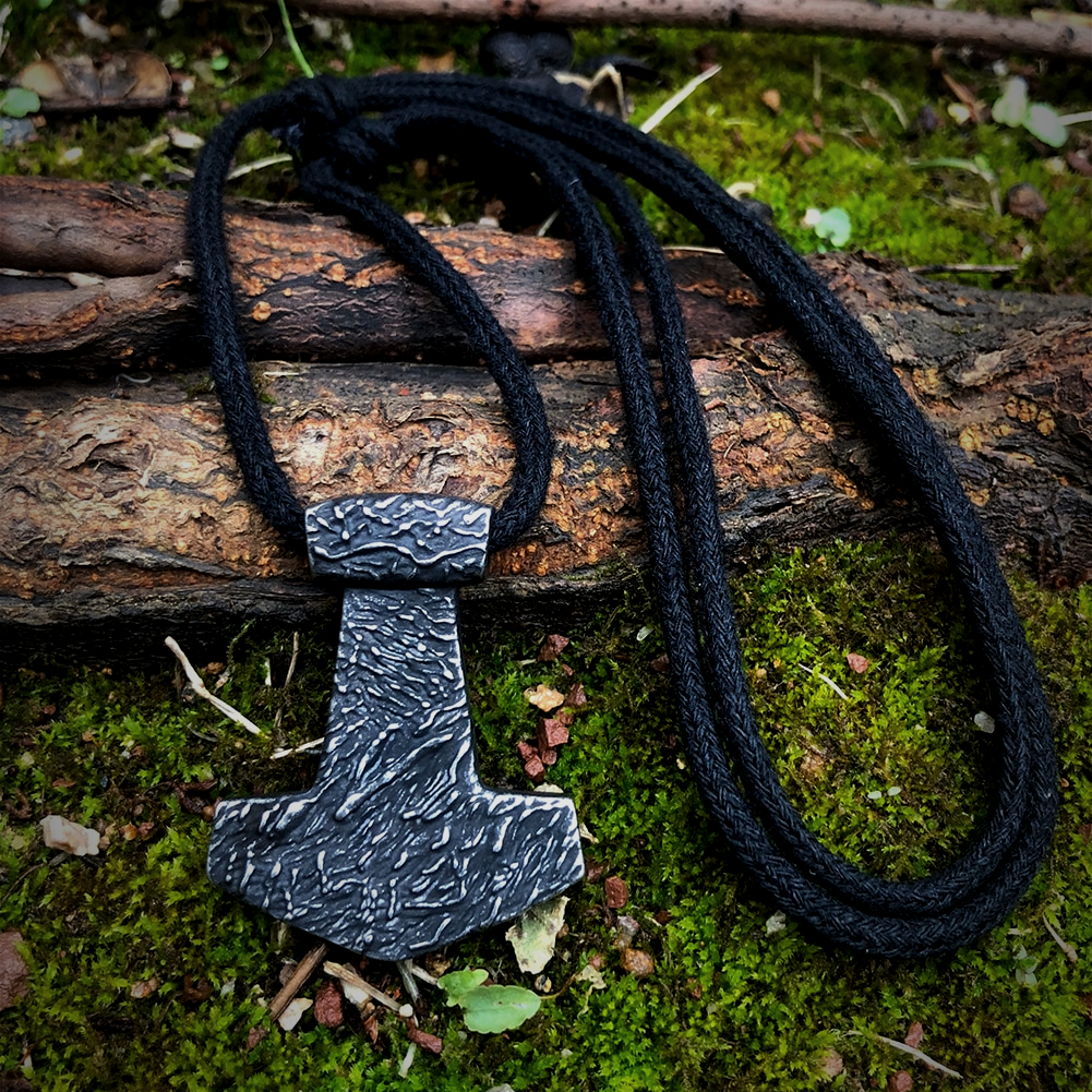 Thors Hammer Kette Handgeschmiedet