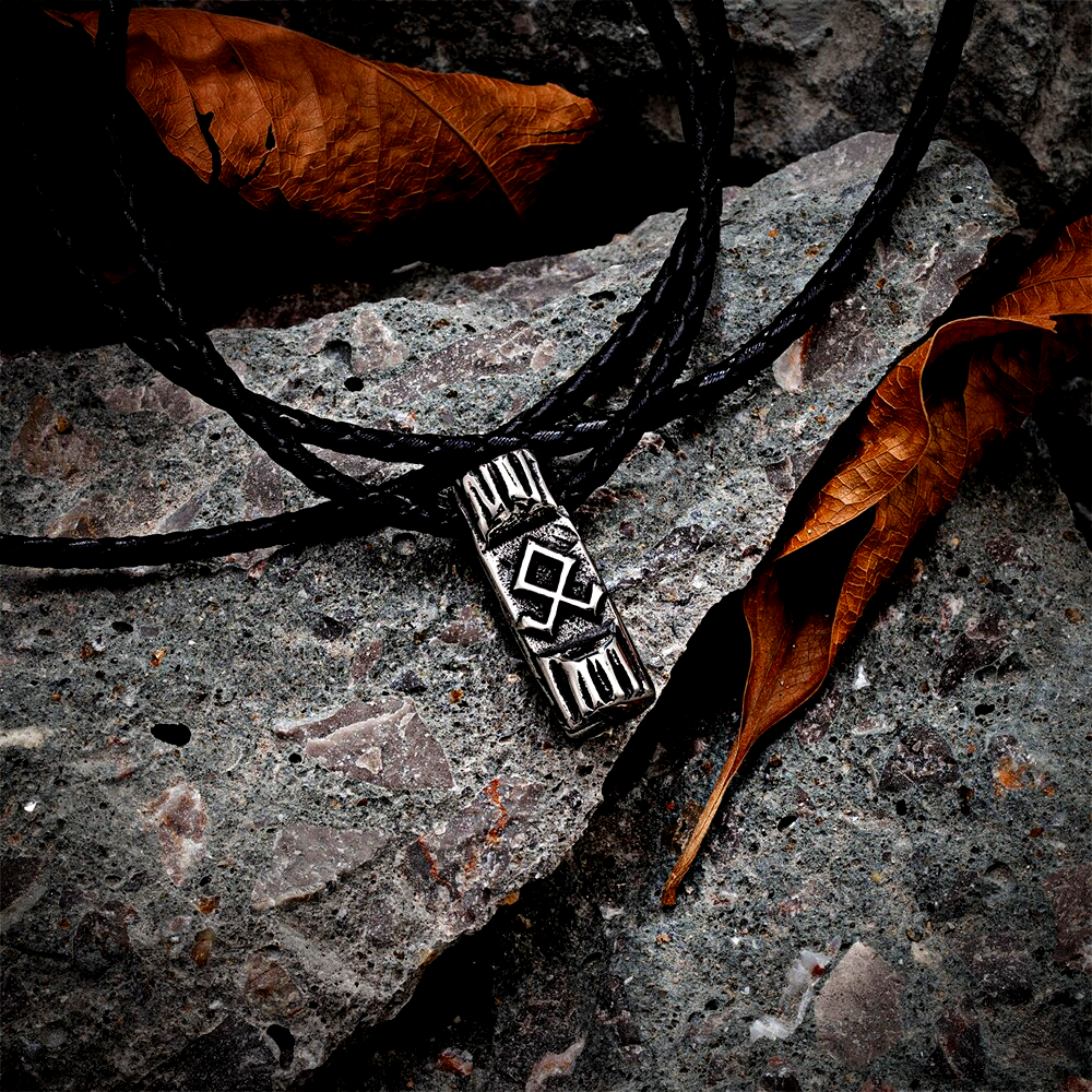 Wikinger Kette Odal Rune