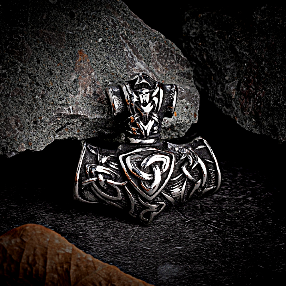 Thors Hammer Kette Triskel