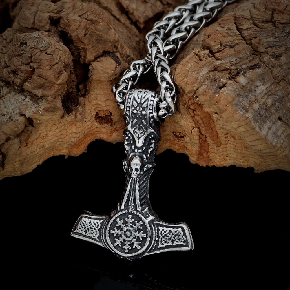 Thors Hammer Kette Helm des Schreckens