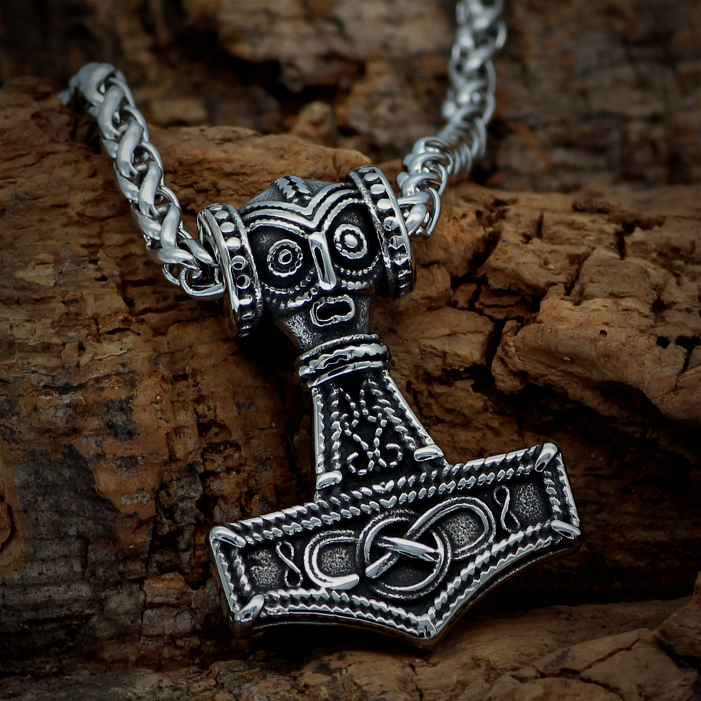 Thors Hammer Kette Antiker Stil