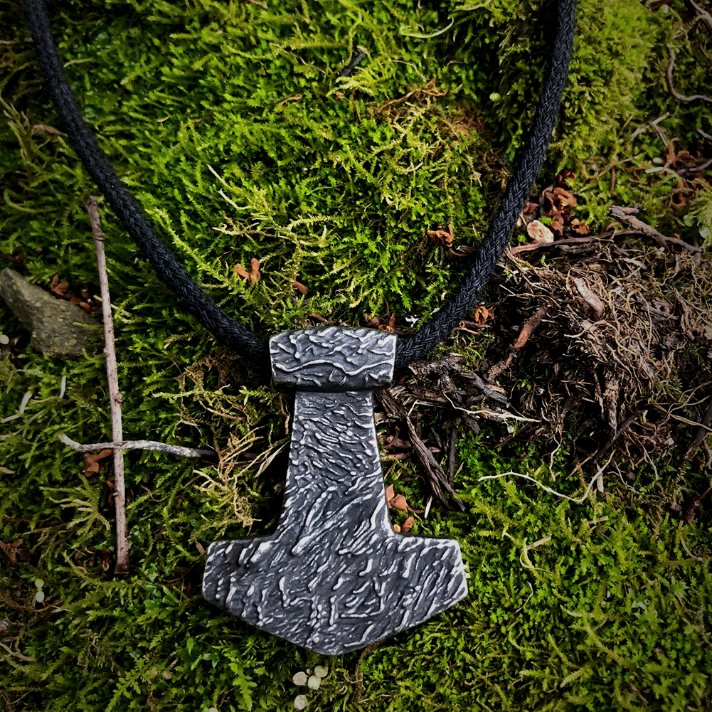 Thors Hammer Kette Handgeschmiedet