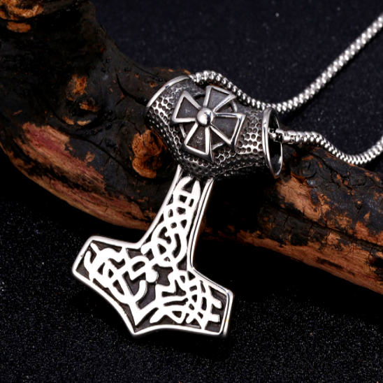 Thors Hammer Kette Eisernes Kreuz