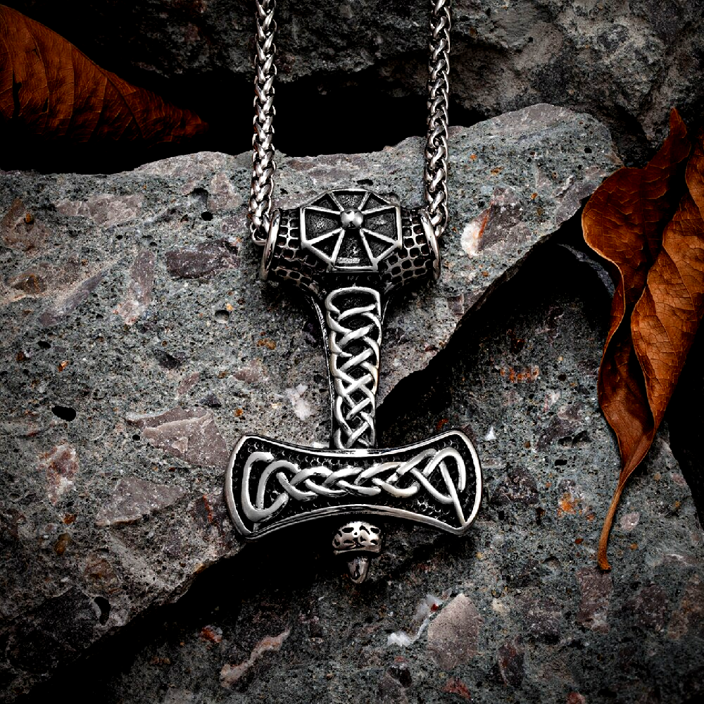 Thors Hammer Kette Eisernes Kreuz