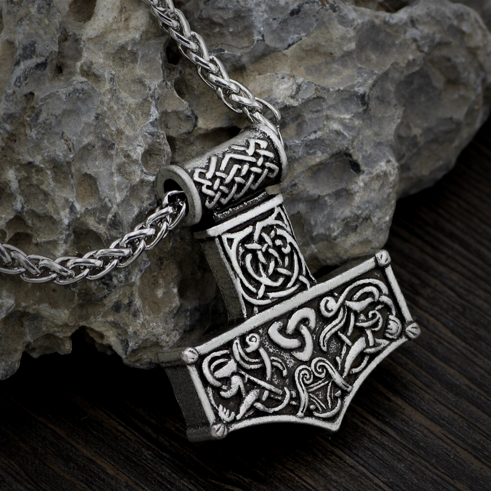 Thors Hammer Kette Keltischer Stil