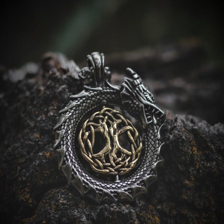 Wikinger Kette Jormungandr Yggdrasil