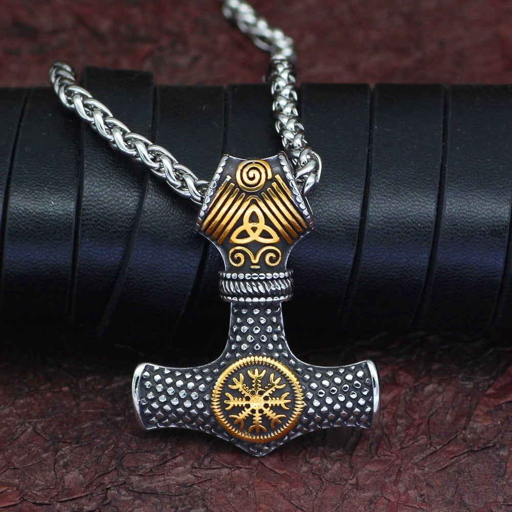 Thors Hammer Kette Nordische Symbole