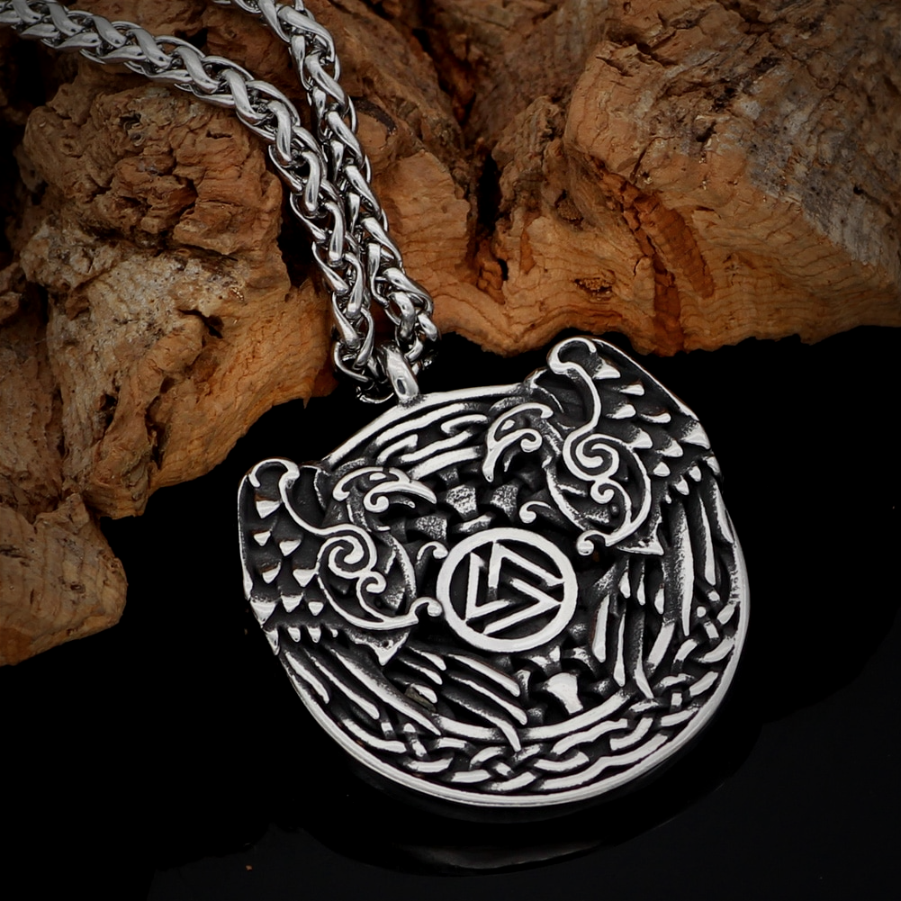 Wikinger Kette Hugin & Munin