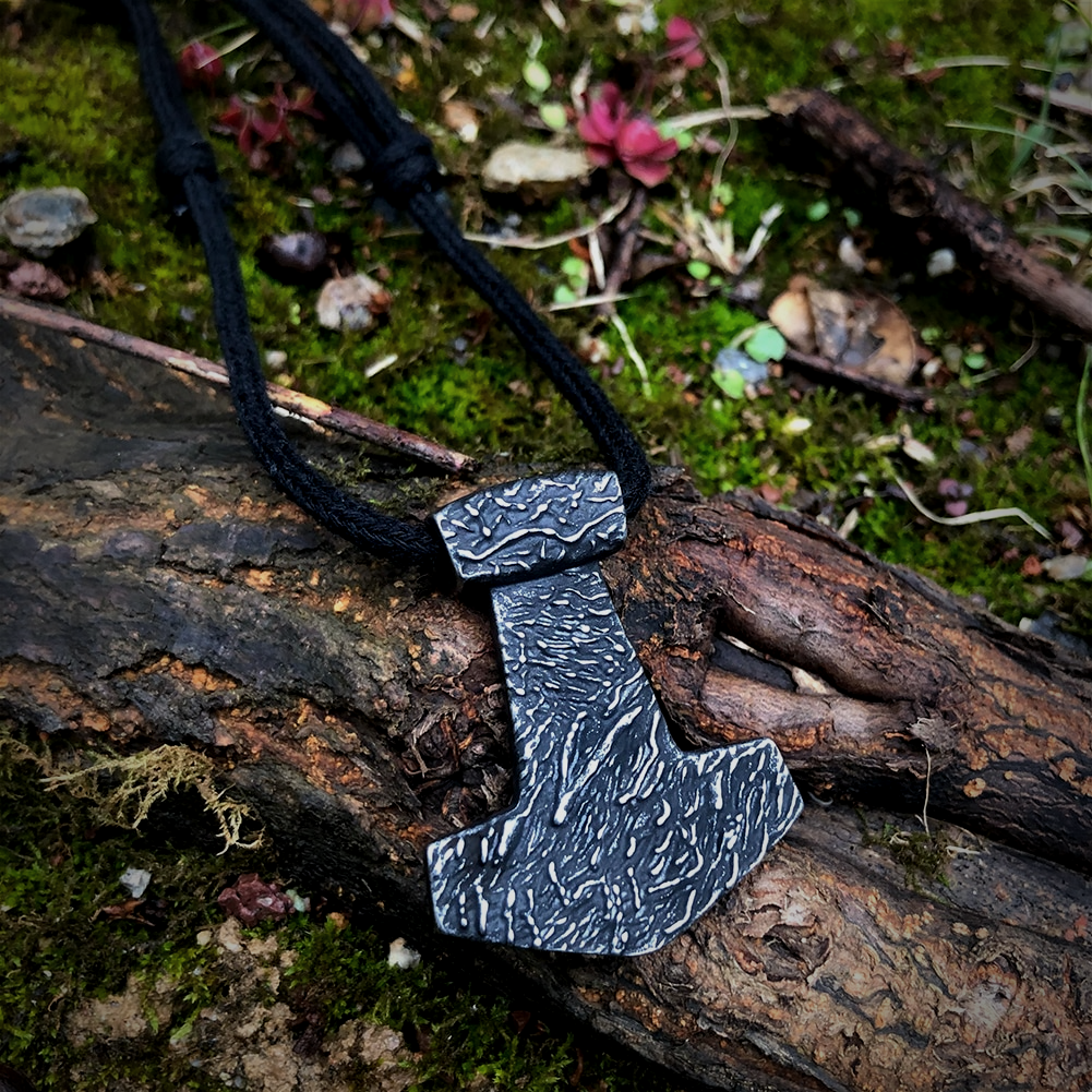 Thors Hammer Kette Handgeschmiedet