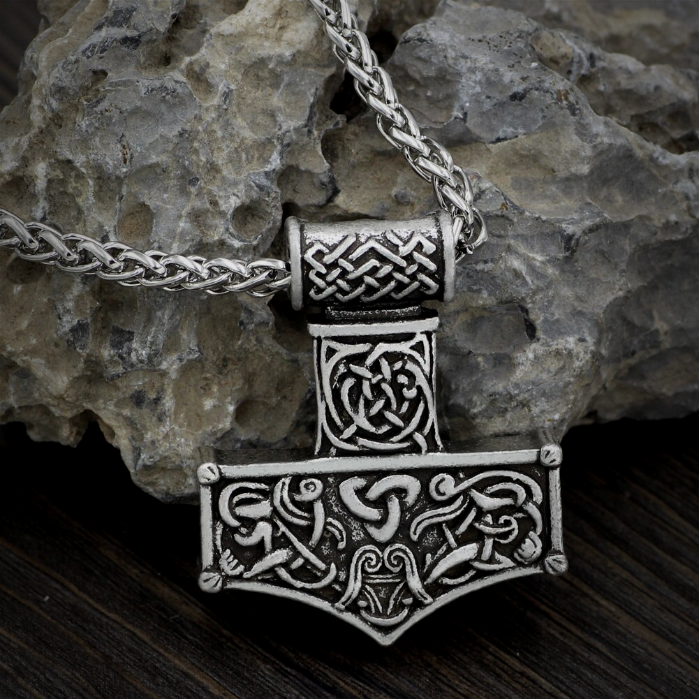 Thors Hammer Kette Keltischer Stil