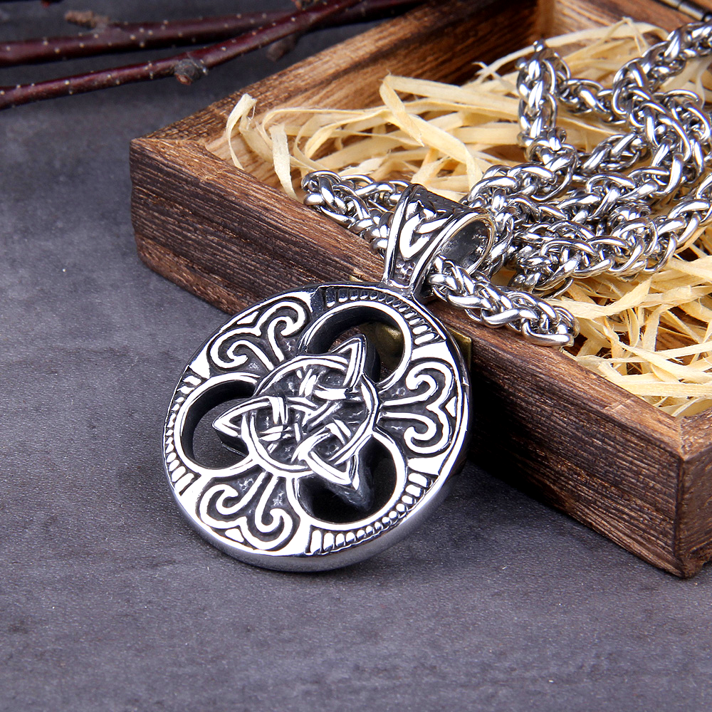 Wikinger Kette Triquetra