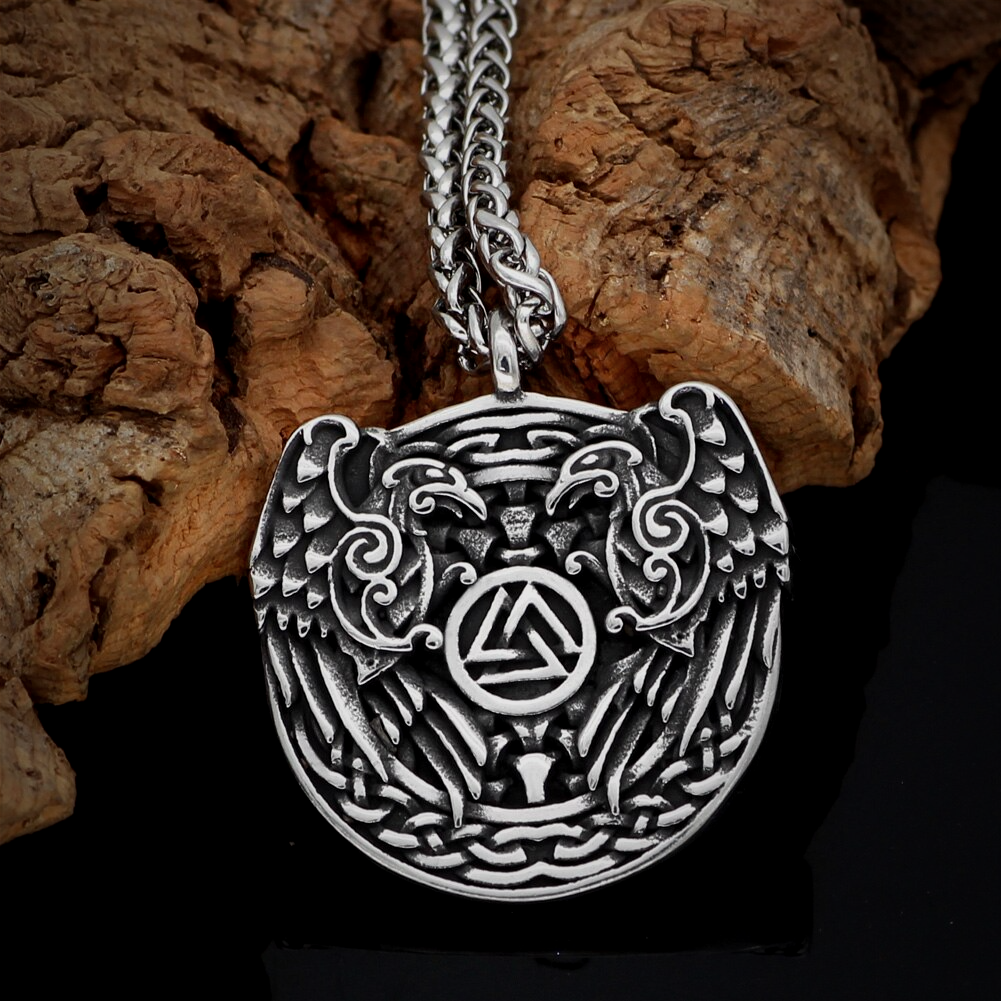 Wikinger Kette Hugin & Munin