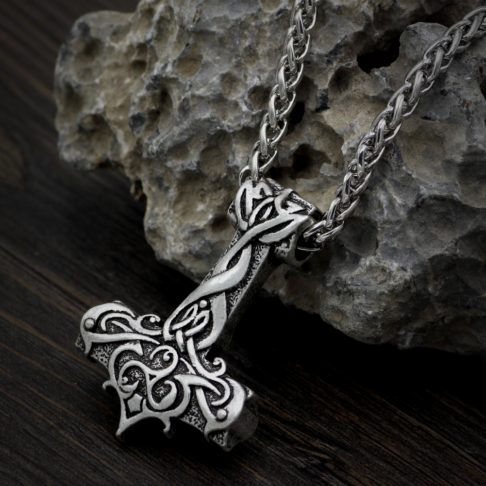 Thors Hammer Kette Triskelion