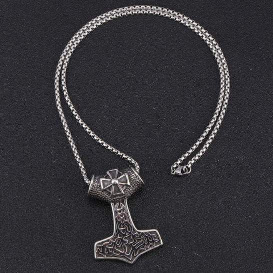 Thors Hammer Kette Eisernes Kreuz