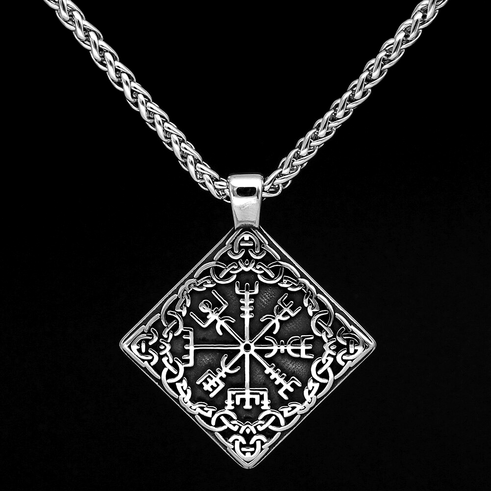 Wikinger Kette Vegvisir Symbol