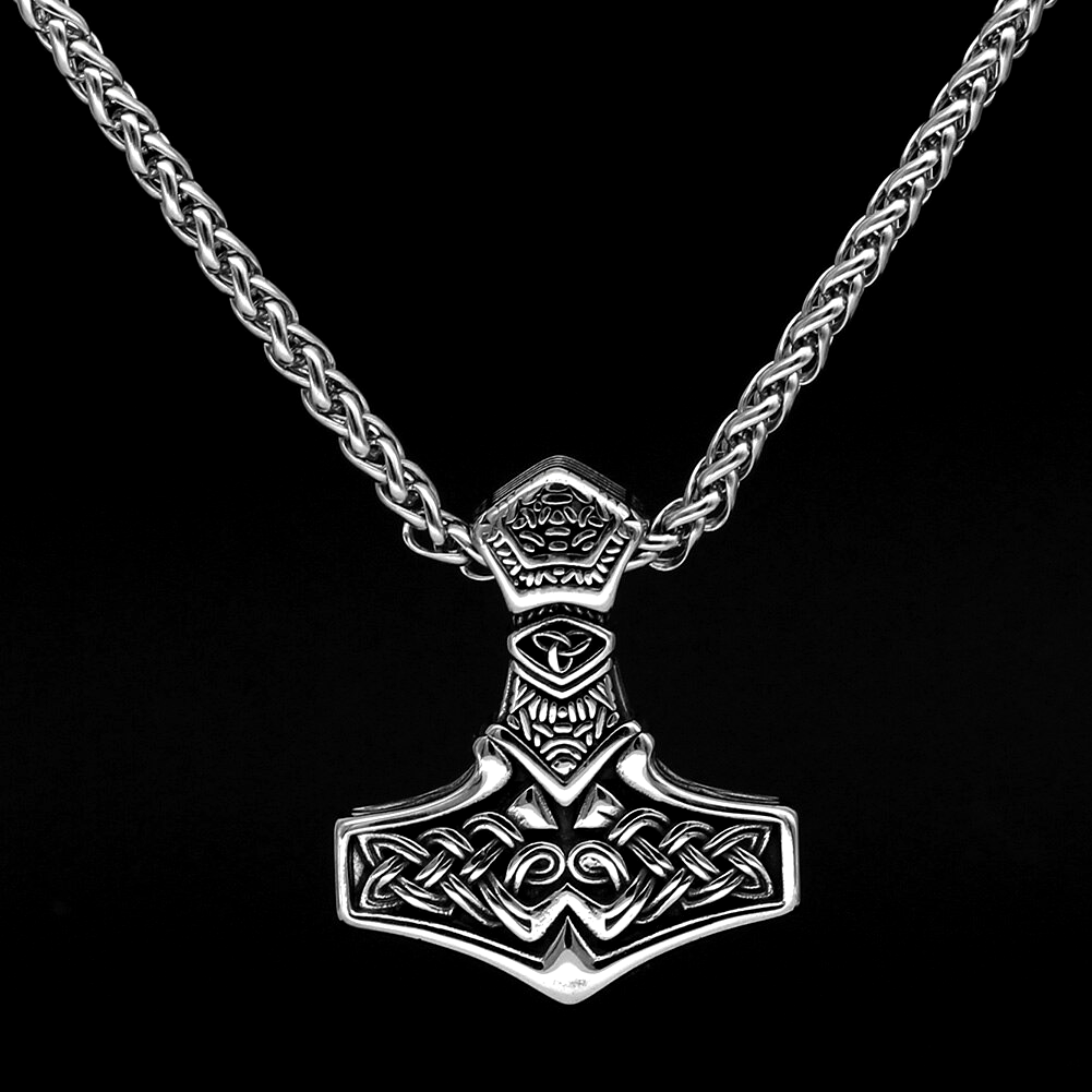 Thors Hammer Kette Triskelion