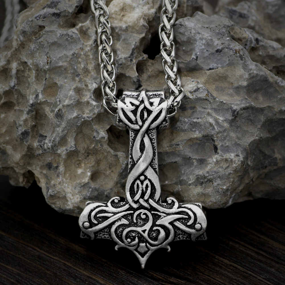 Thors Hammer Kette Triskelion