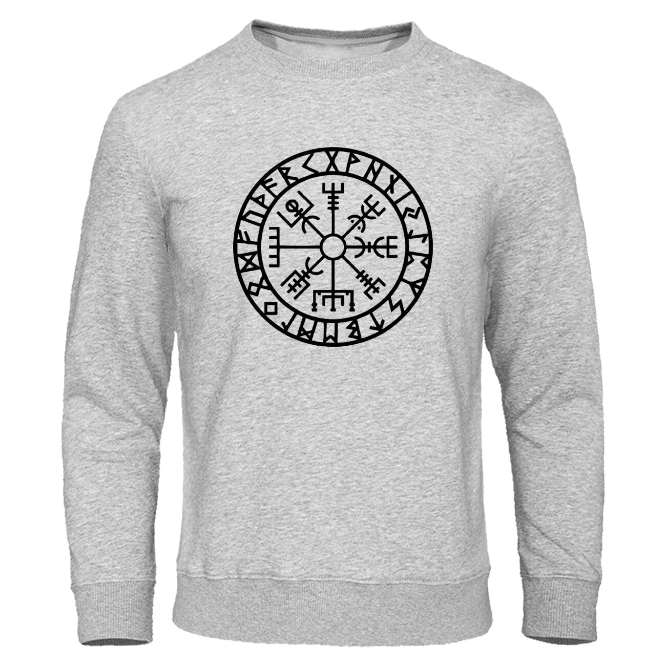 Wikinger Pullover Vegvisir Runenkreis