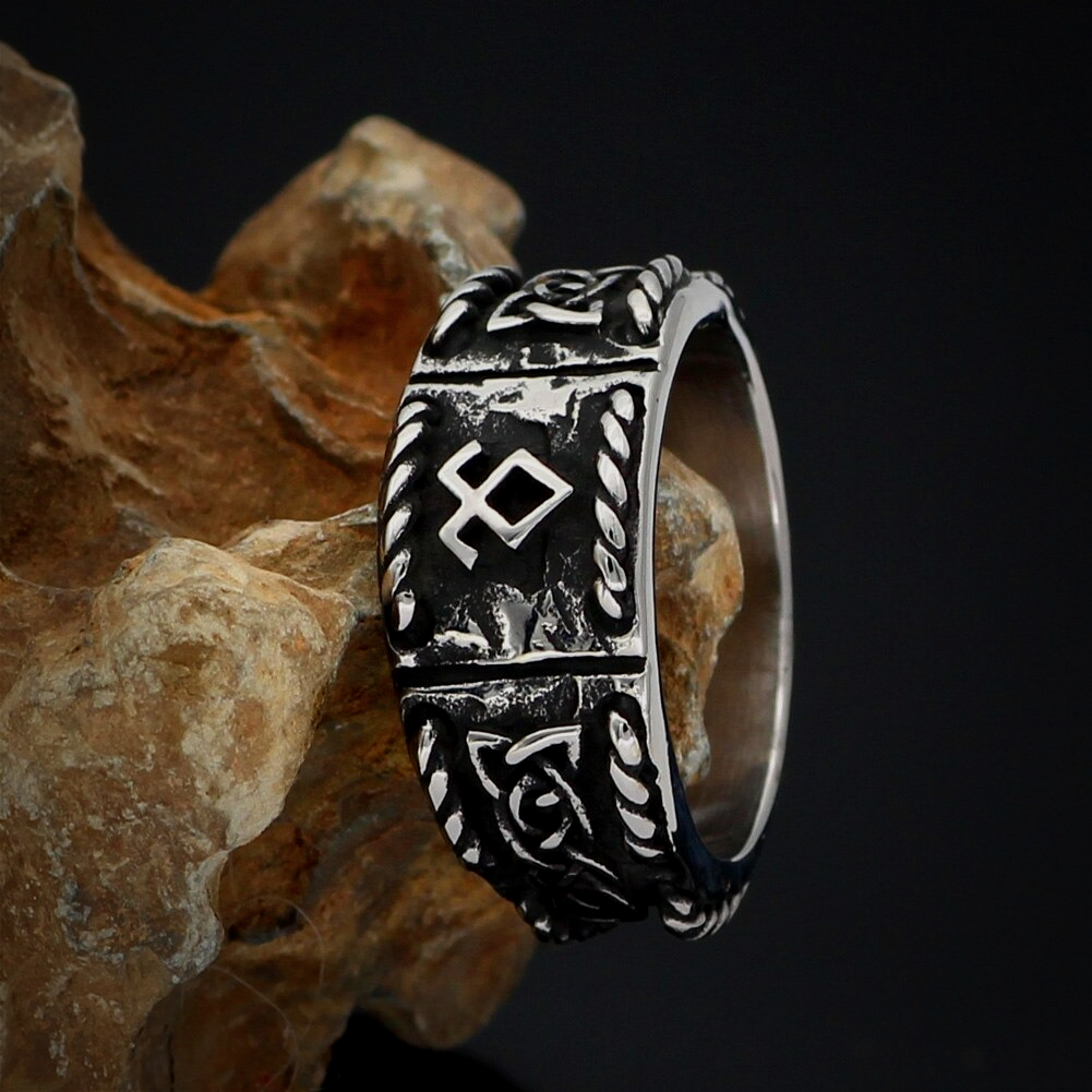 Wikinger Ring Othala Rune