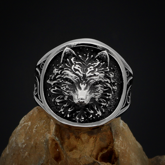 Wikinger Ring Wolf