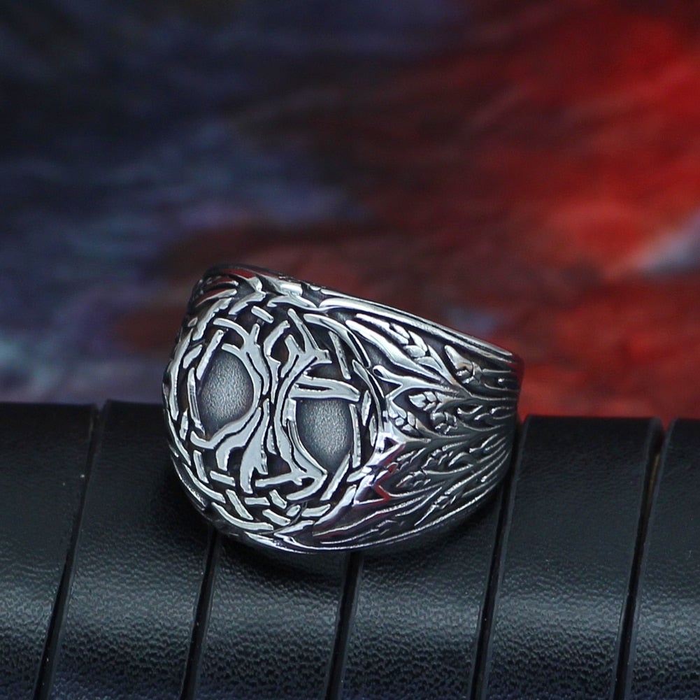 Wikinger Ring Yggdrasil