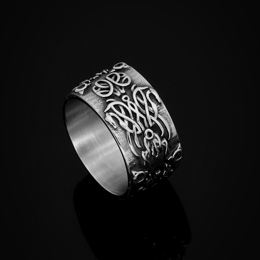 Wikinger Ring Nidhogg