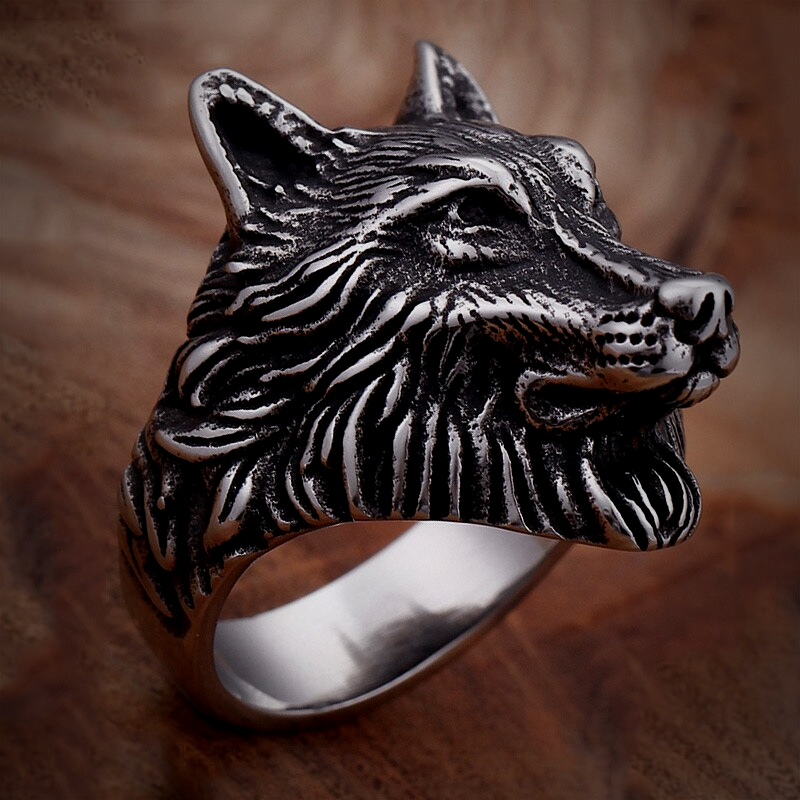 Wikinger Ring Midgards Wolf