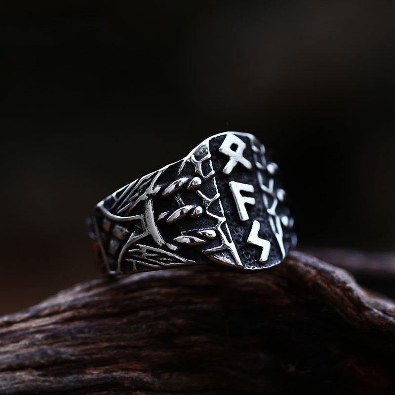 Nordic Magic Rings VIKING RING - NORDIC RUNES – Vikings and Valhalla