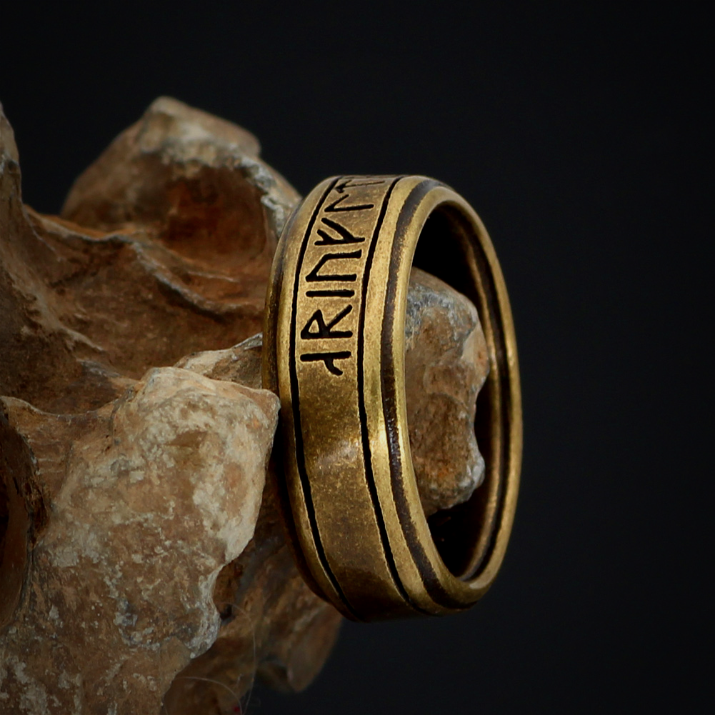 Vikings Rig VIKING RING - FUTHARK RUNES – Vikings and Valhalla