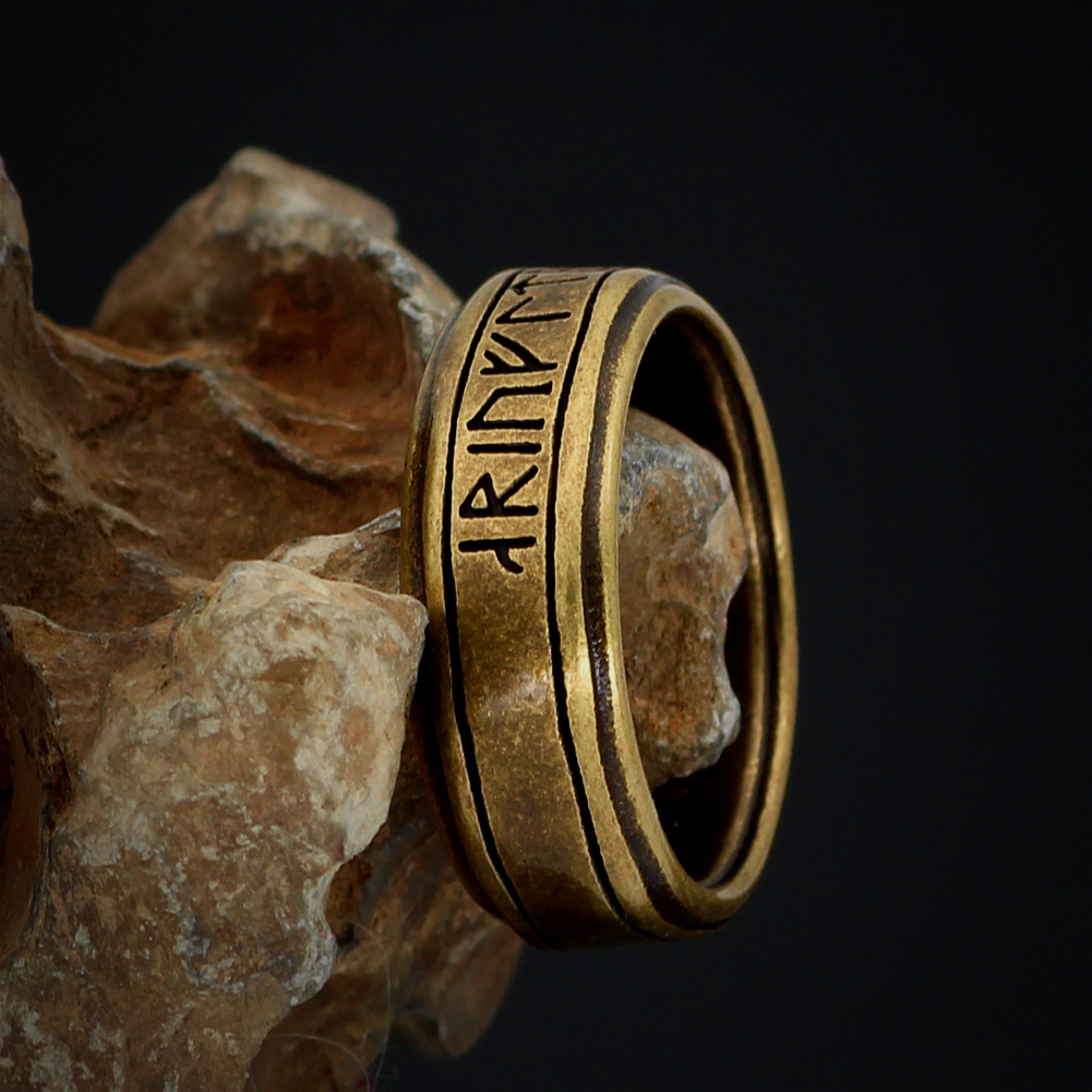 Wikinger Ring Futhark Runen