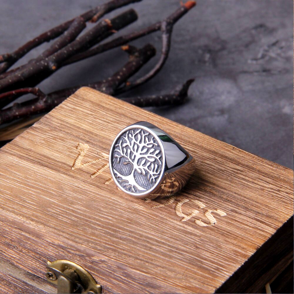 Wikinger Ring Yggdrasil