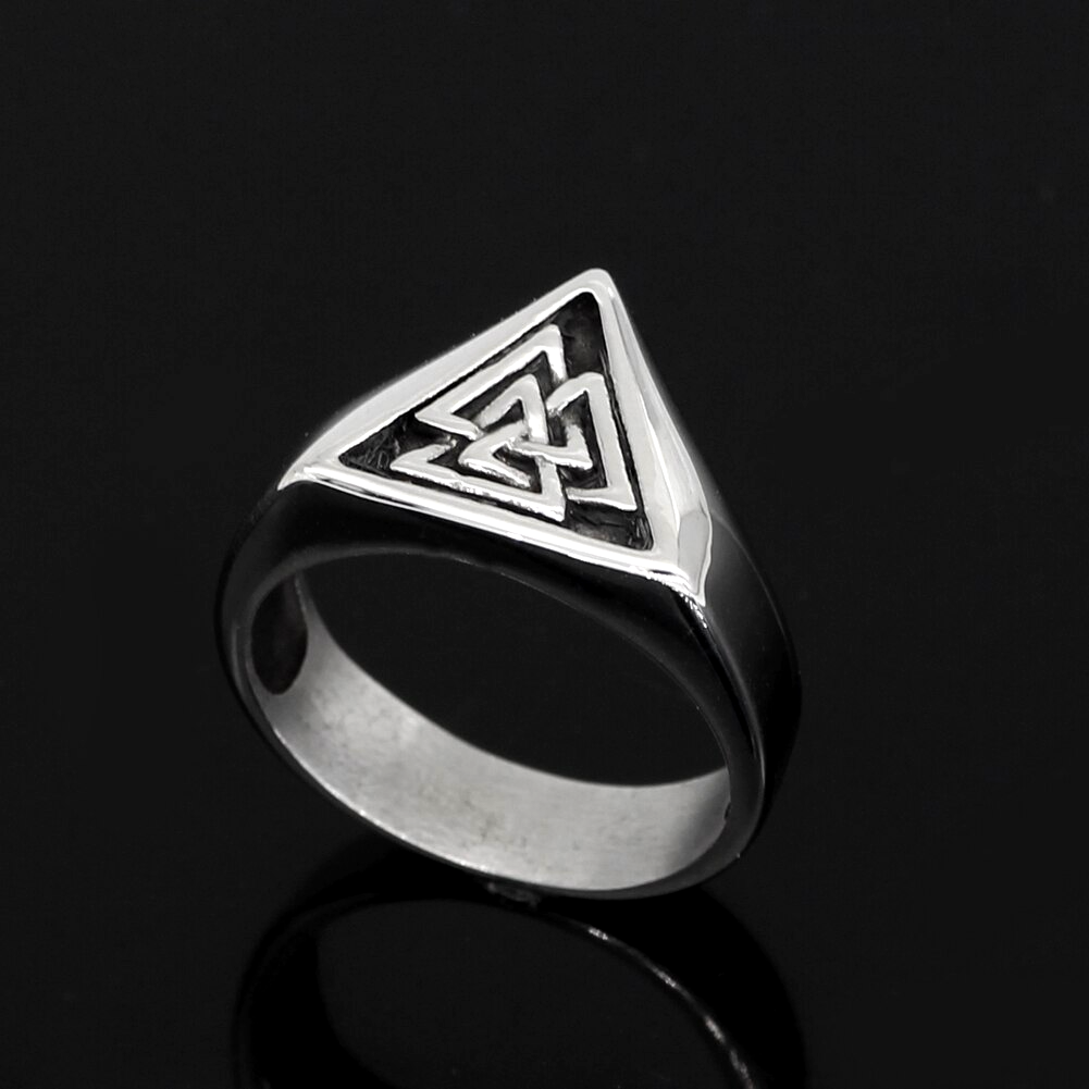 Wikinger Ring Valknut Symbol