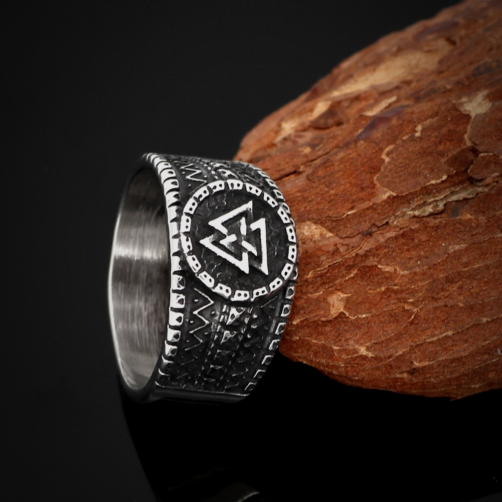 Wikinger Ring Wotansknoten Symbol