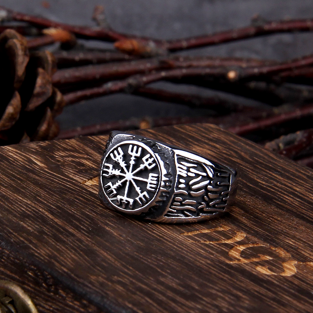 Wikinger Ring Vegvisir