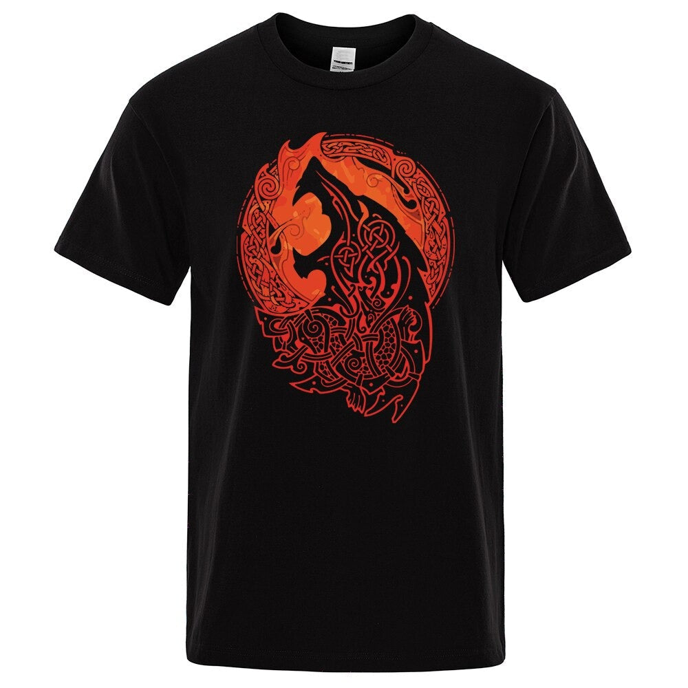 Wikinger T-Shirt Fenrir