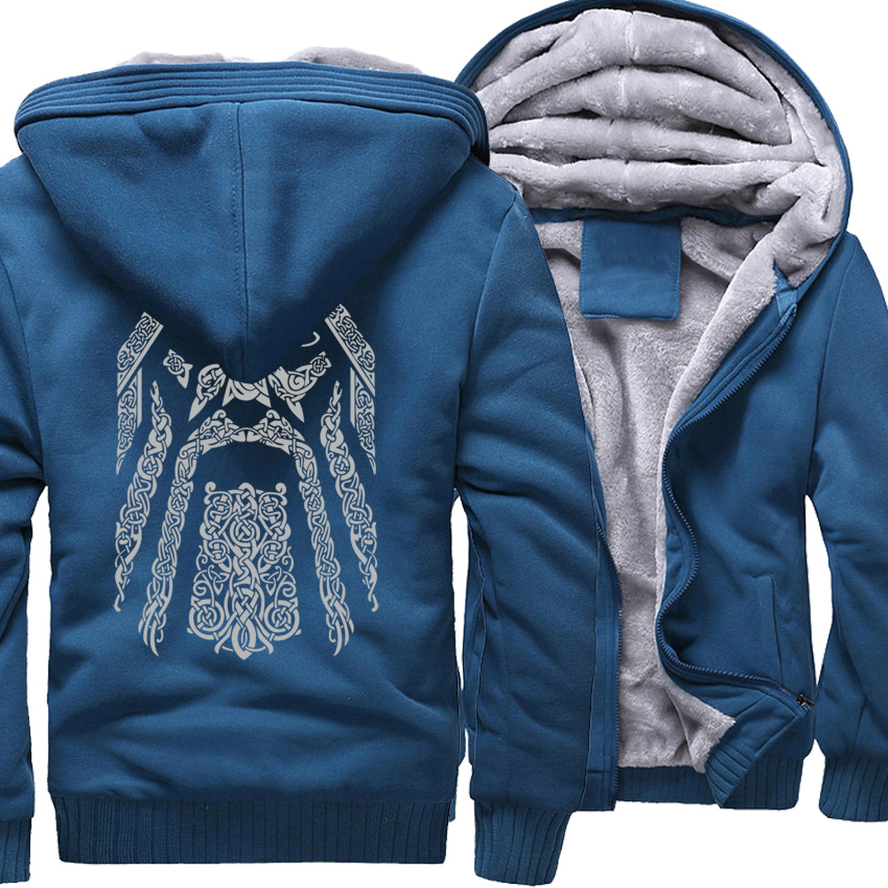 VIKING HOODIE - ODIN THE ALLFATHER WITH FLEECE LINING